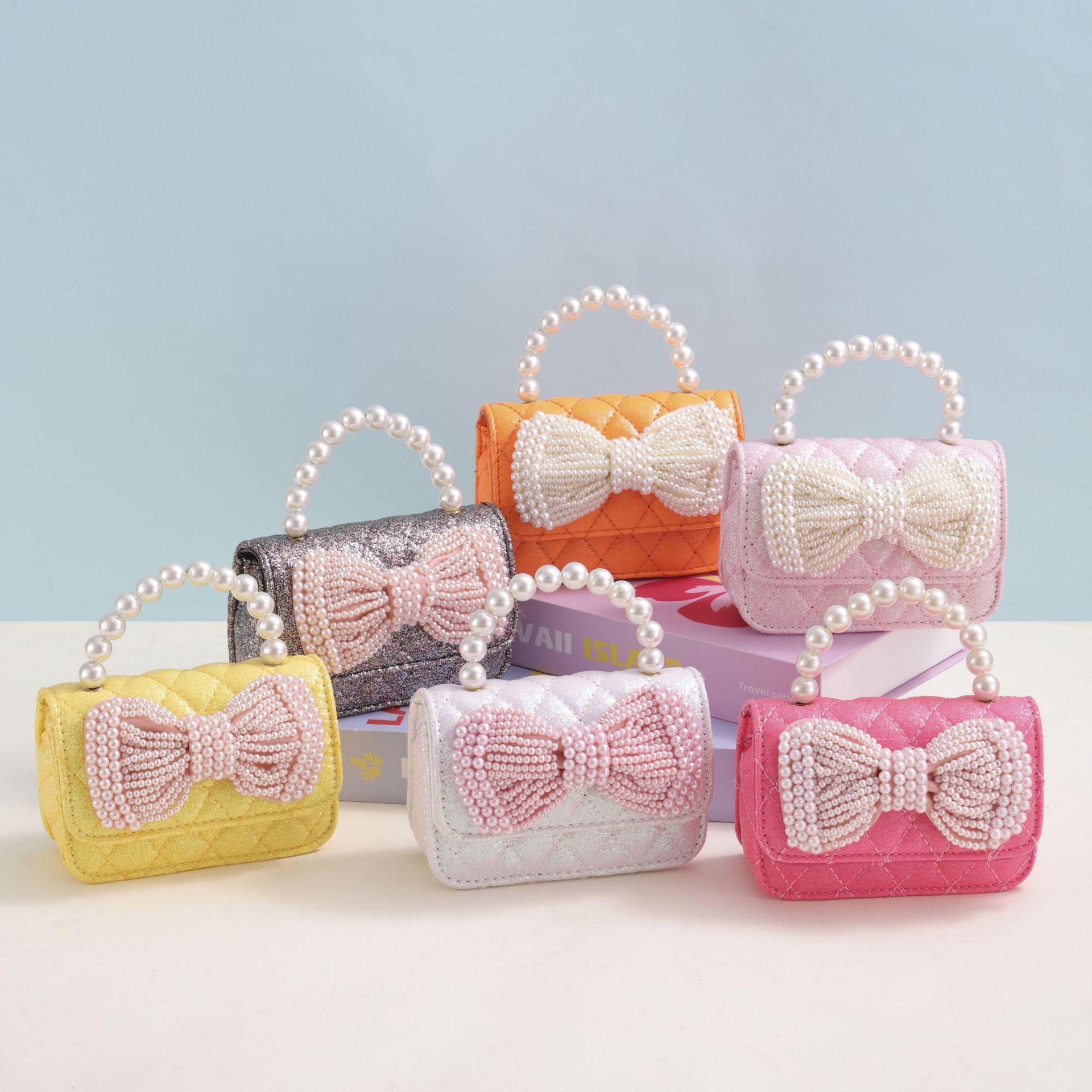 Children's Bag Crossbody 2024 New Fashion Western Style Cute Girl's Bag Internet Popular Little Girl's Mini Coin Purse