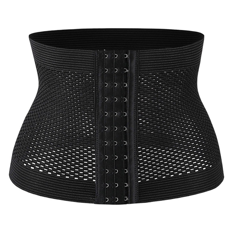 Four Seasons Body Shaping 3-row 11-button Abdominal Belt Women's Postpartum Slimming Waist Breathable Elastic Abdominal Belt Underwear