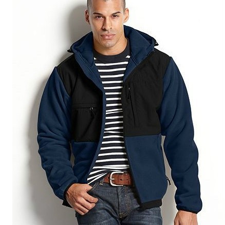Processed Denkali Fleece Hoodie Hooded Polar Fleece Sweatshirt Jacket Warm Sports Embroider Logo