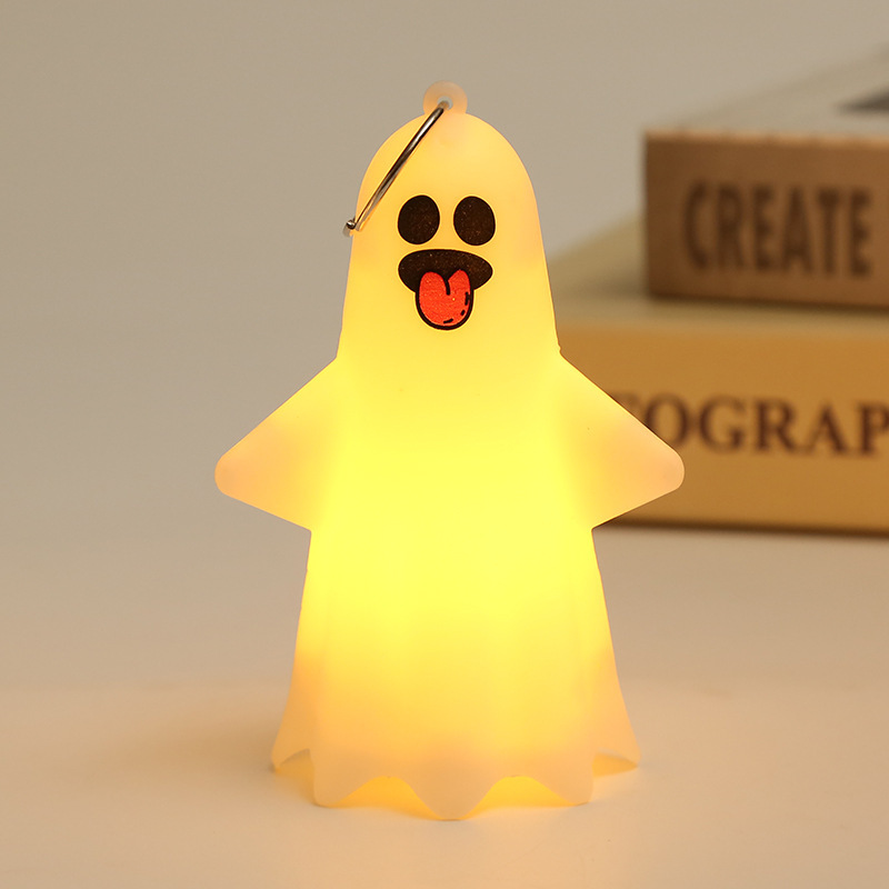 Picture of halloween Decoration Ghost Pendant Portable Small Ghost Night Light Troublemaker halloween Party Props