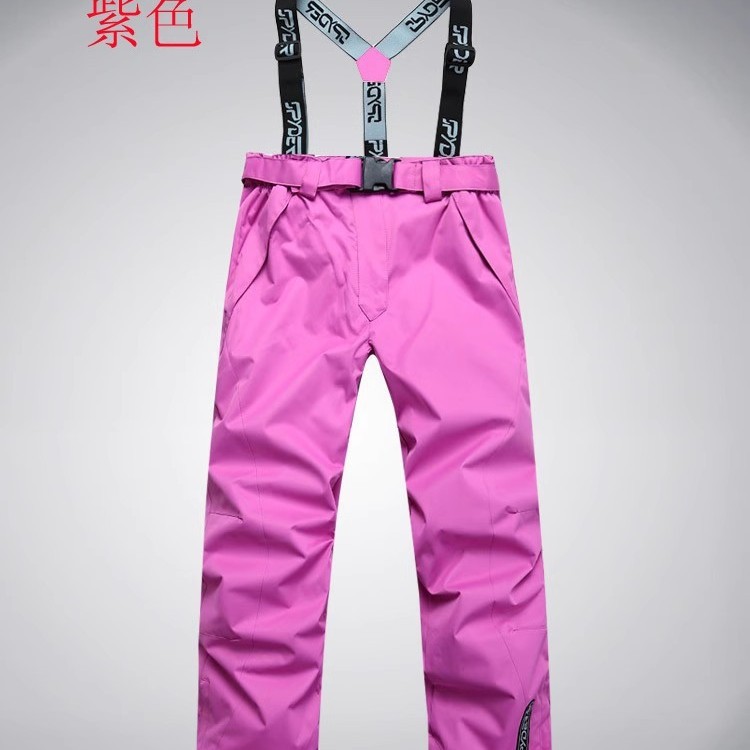 New Outdoor Sports Women's Thickened Ski Suit suit Jacket Cotton-padded Jacket Pants Windproof Waterproof Warm