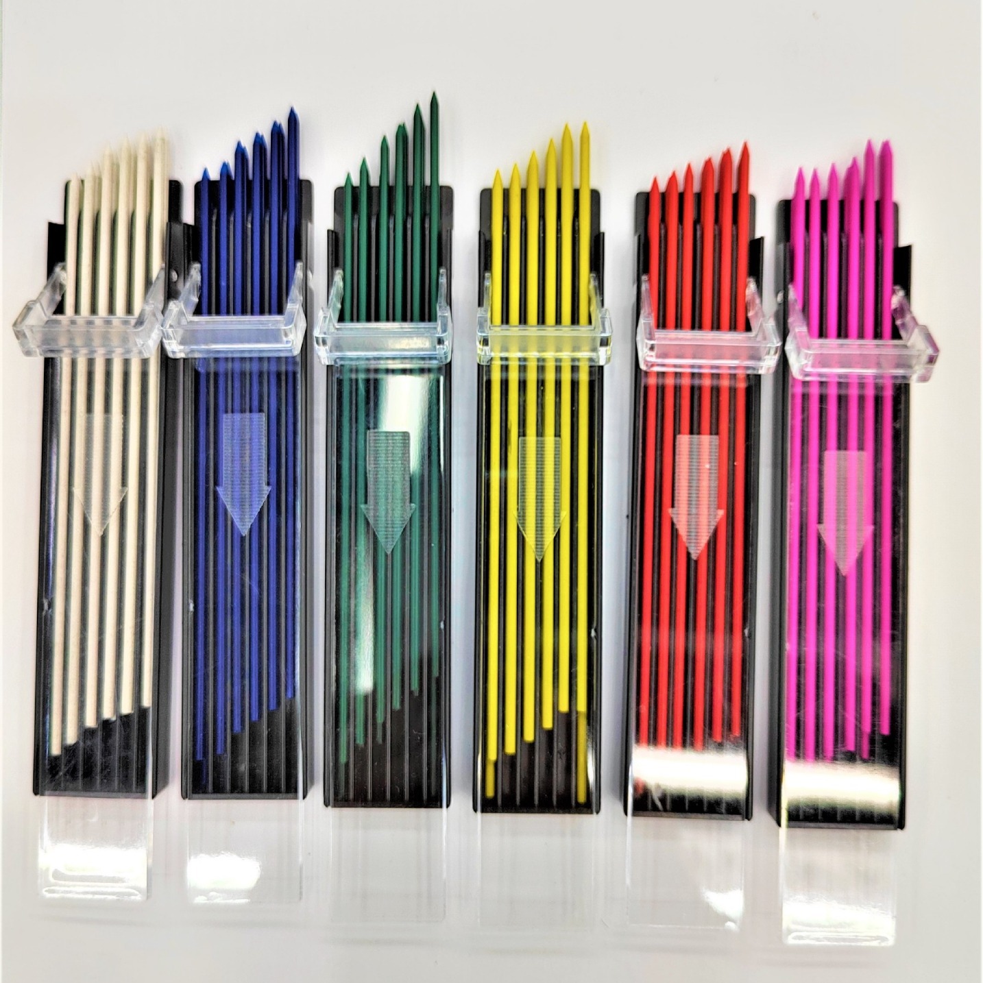 Self-Produced and Sold Various 2.0mm Pen Engineering Pen Refills Red Yellow Green Blue Pink White Purple