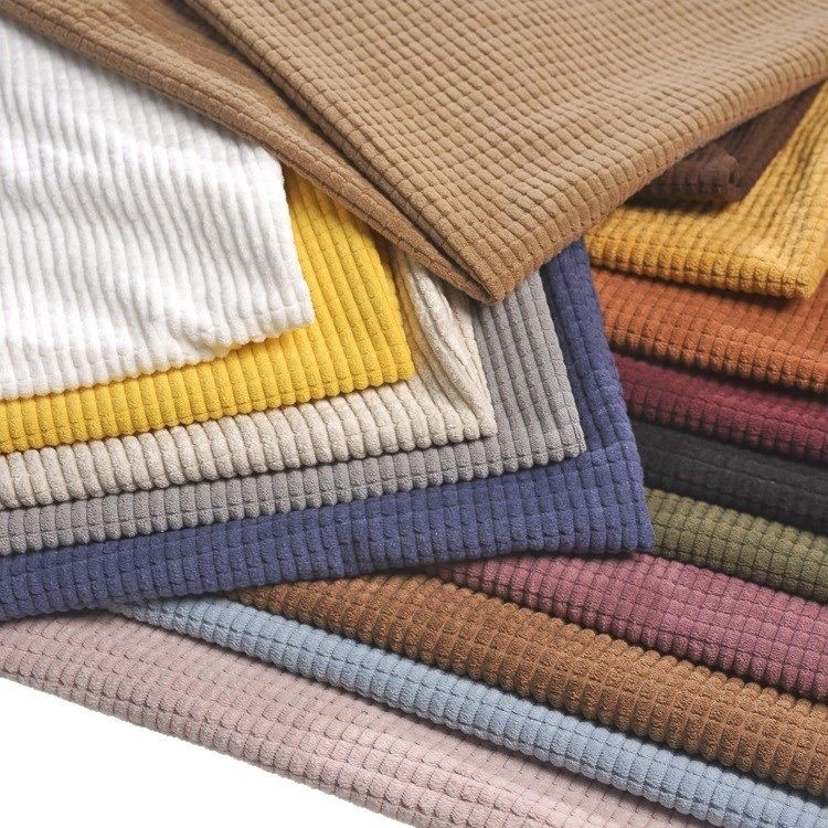 Picture of Brown 4.5-Gauge Corn Kernel Stretch Corduroy High-Elasticity Autumn and Winter Children's Fashion Clothing Corduroy Corn Kernel