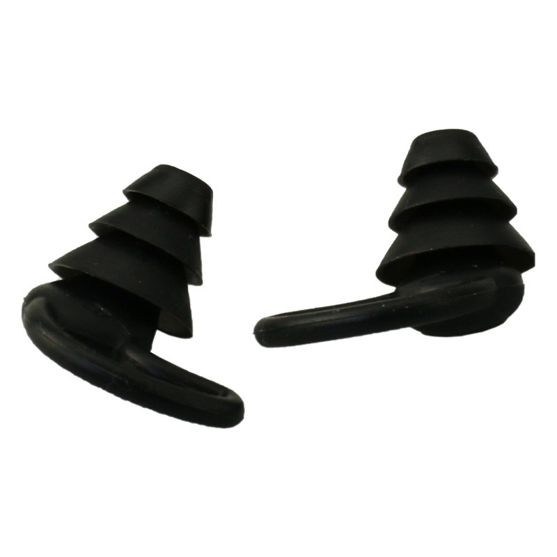Silicone Earplugs Anti-Noise Boxed Shark Fin Earplugs Learning Sleep Waterproof Earplugs Silicone Swimming Earplugs
