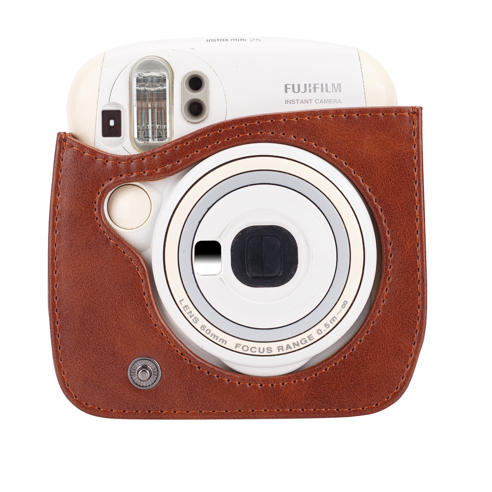 Picture of A generation of hair for the clapper mini25 camera solid color PU camera storage bag messenger bag