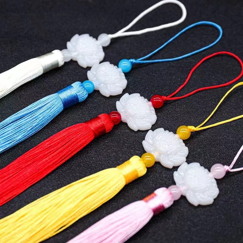 Picture of Ancient Style Round Fan Fan Frame Bride National Style Wedding Bouquet Frame Twist Stick Hand-Woven Material Package DIY Fan Frame