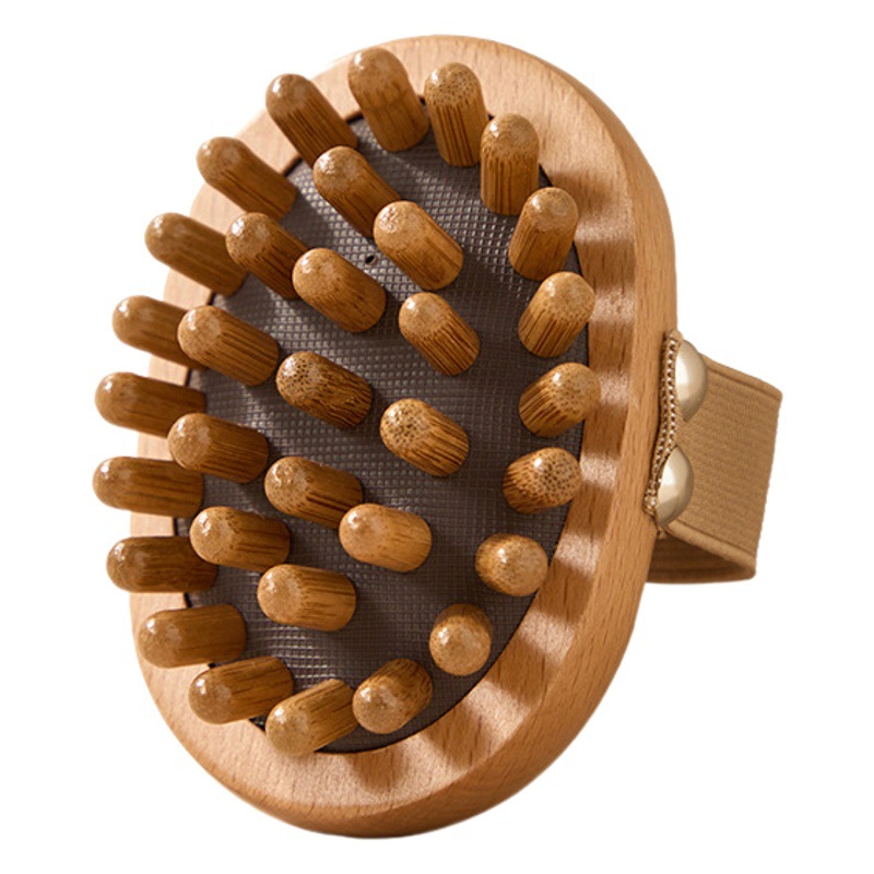 Meridian brush belly wooden airbag scalp massage brush five elements body Meridian dredging rubbing abdomen brush leg artifact