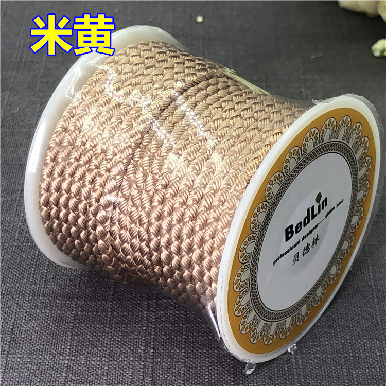 Picture of Taiwan line 3mm wear-resistant twist dragon pattern rope hand woven diy jade beeswax necklace rope hand rope wire