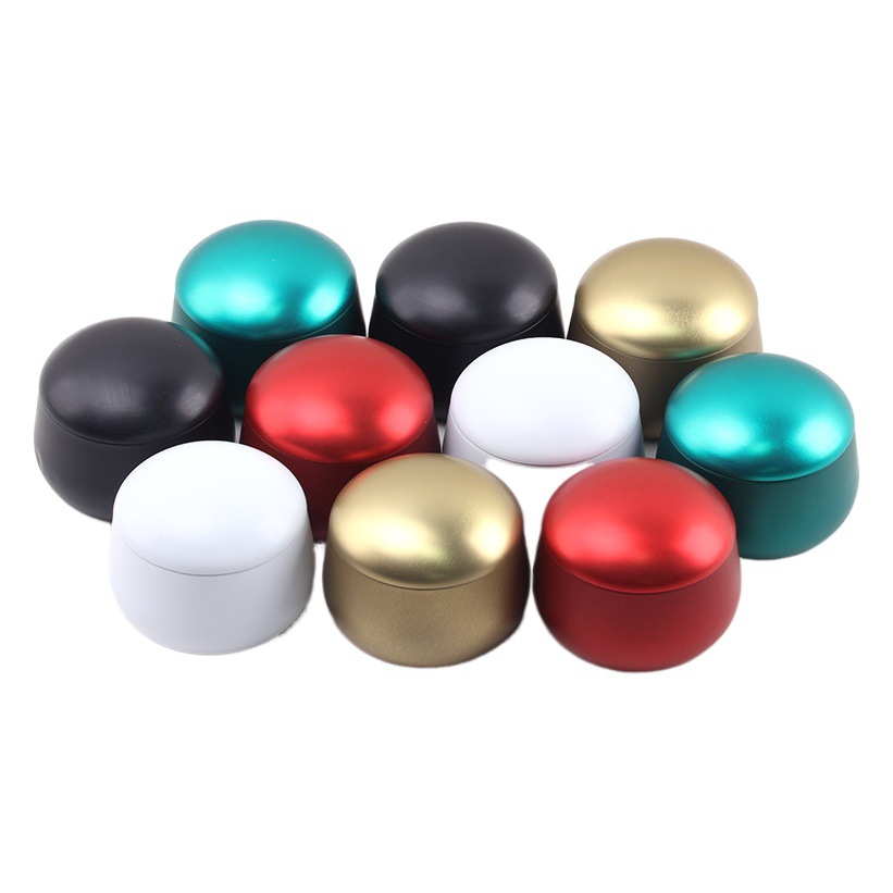 Foreign Trade Dome Tea Packaging Tin Box Scented Tea Green Tea Tinplate Can Scented Candle Sealed Custom Small Tin Can