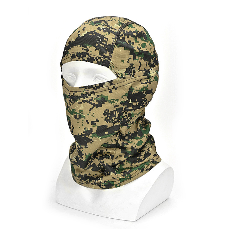 Picture of Cross-border Motorcycle Headgear Outdoor Dust-proof Drying Riding Mask Balaclava Hat Summer Tactical Camouflage Mask