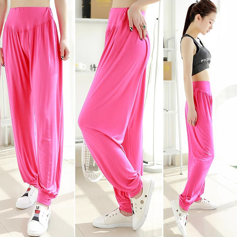 Picture of Casual Dance Pants Women's Loose Radish Bloomers Body Practice Clothes Modern Square Dance Modal Practice Pants