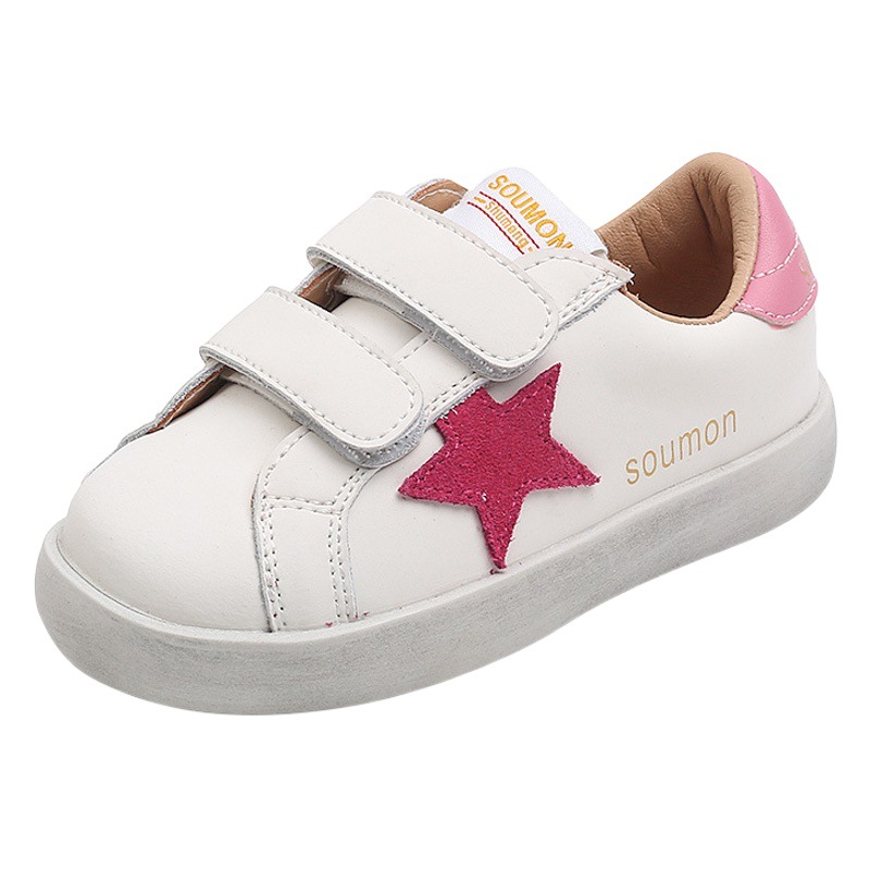 Girls' sneaker children's board shoes sports leisure boys 1 a 3 year old baby white shoes baby dirty shoes autumn