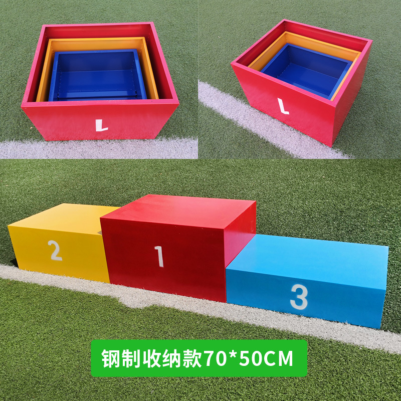 Picture of Steel wooden competition Podium Awards platform track and field equipment wooden steel Awards platform