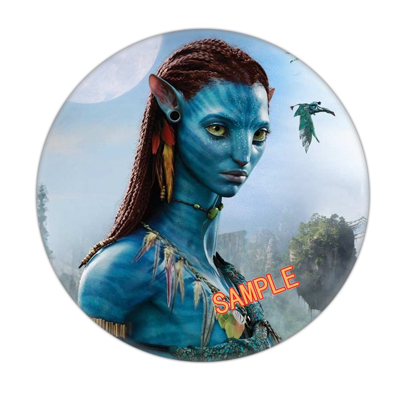 Picture of New Avatar 2 Movie Surrounding Badge Yum Tinplate Brooch 1-36