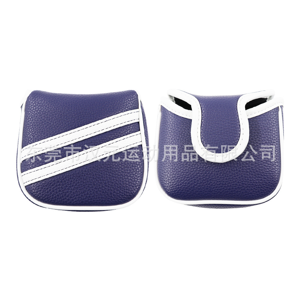 Picture of Factory direct cross-border e-commerce golf club cover pu club cover ball head protective cover push rod cap cover