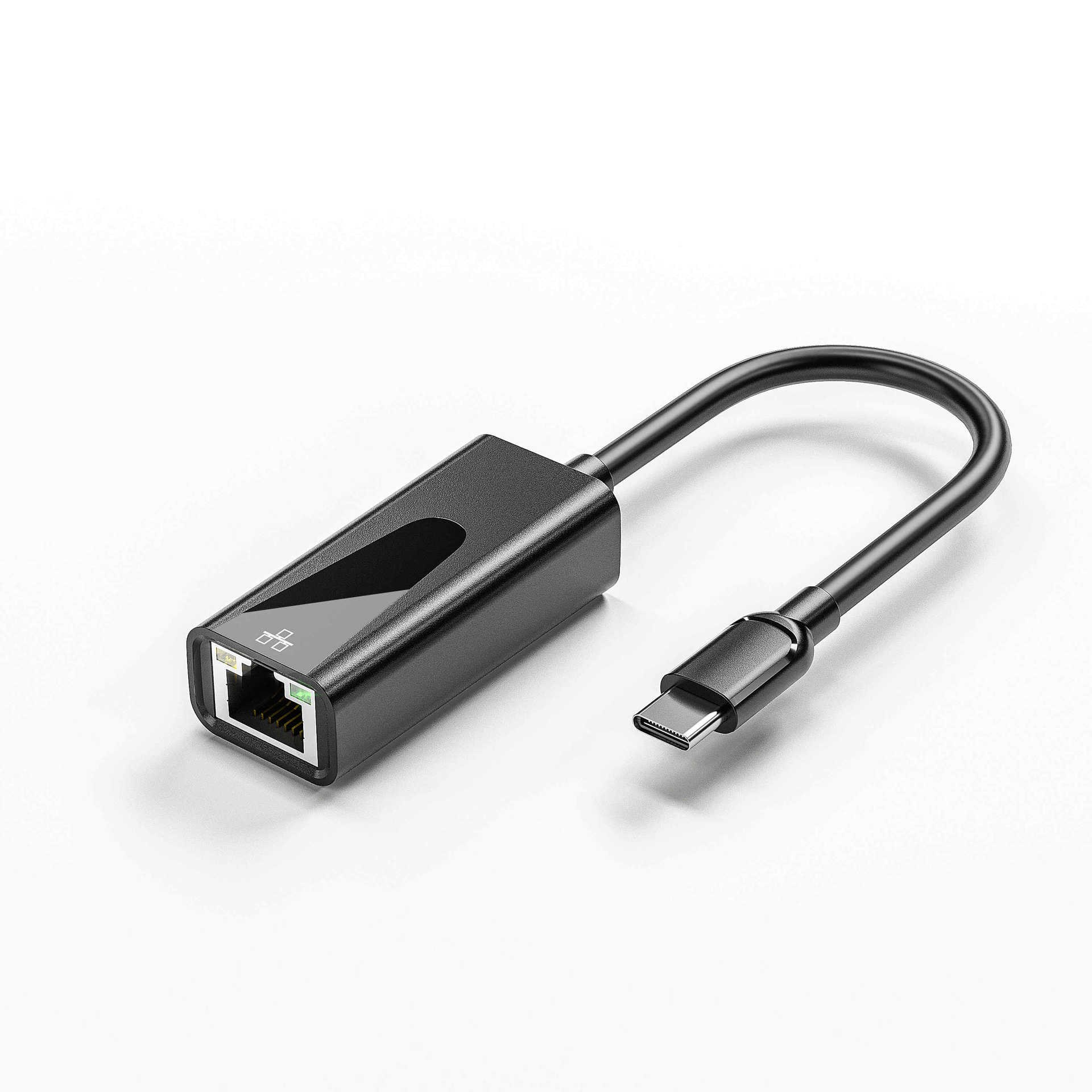 Picture of Type-C Gigabit Wired Network Card Splitter Driver-Free Adapter Card USB Flash Drive Supports Switch USB Hub
