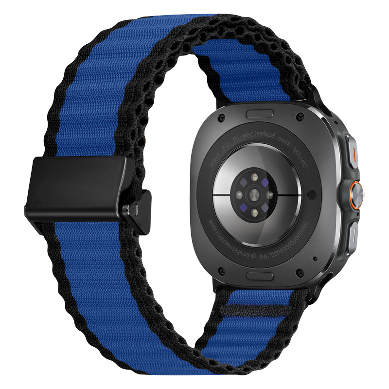 Picture of Suitable for Samsung Watch7/8Ultra Watch Strap Galaxy 47mm Wide Corrugated Sports Off-Road Nylon Strap
