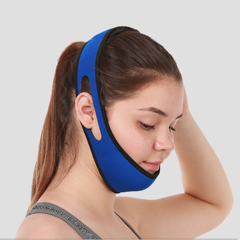 New Anti-Snoring Device, Sleep Snoring Belt, Chin Support Belt, Headband, Snoring, Snoring Meridian Wholesale