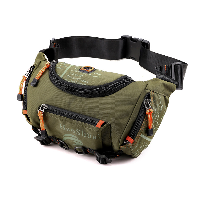 Picture of New Multifunctional Outdoor Waist Bag Sports Men's Shoulder Crossbody Bag Waterproof Chest Bag Cycling Climbing Large Capacity Waist Bag