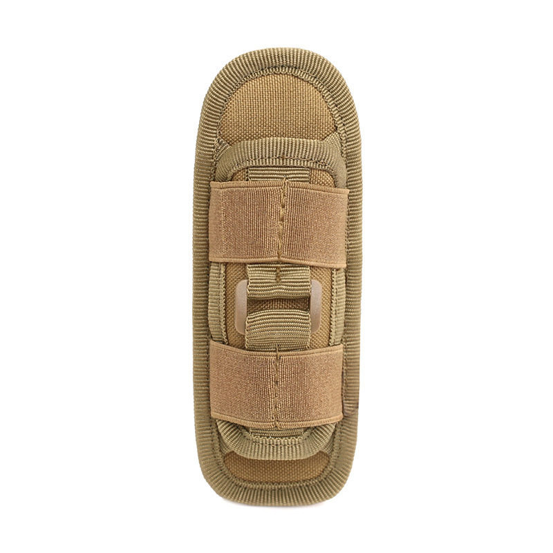 Picture of Outdoor tactical 360 degree rotating flashlight sleeve multifunctional Molle accessory flashlight nylon waist bag
