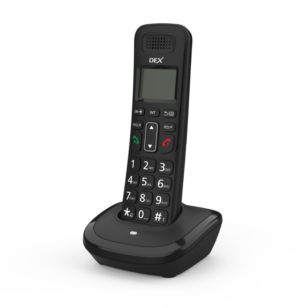 Big letter D1017 digital cordless telephone manufacturers direct business office home handheld fixed telephone