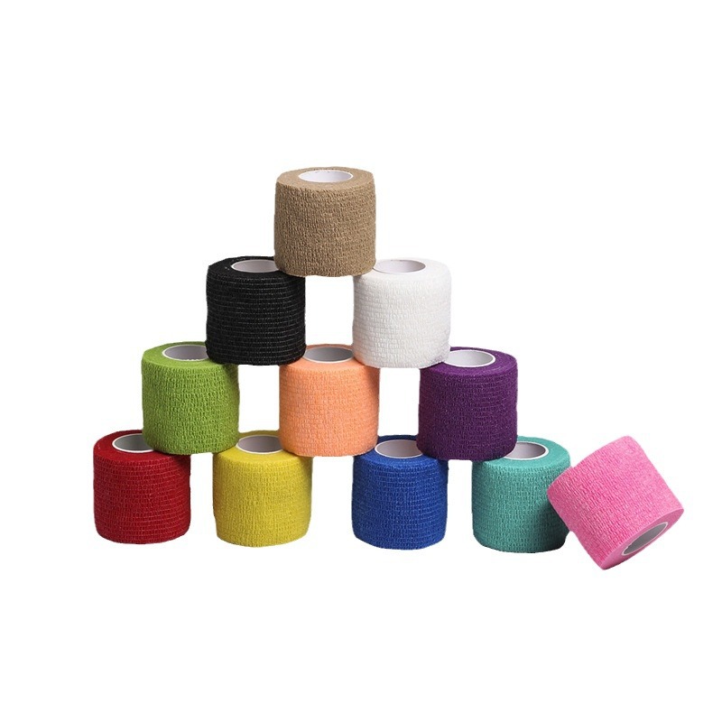 Picture of Spider Silk Sports Elastic Bandage Pet Camouflage Self-Adhesive Bandage Custom Elastic Non-Woven Bandage Self-Adhesive Bandage Customization
