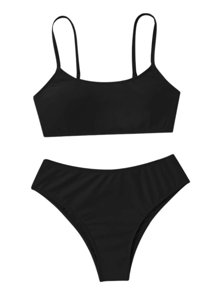 Picture of European and American New Children's Swimwear Girls' Split Bikini Big Kids Amazon Cross-border Swimwear in stock Bikini