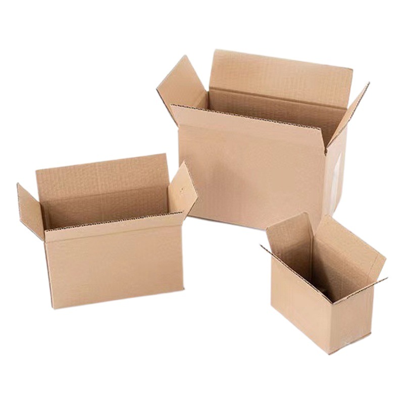 Half-height carton in stock postal express carton logistics packing box flat half-height carton small carton wholesale