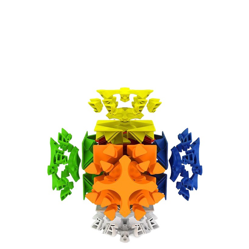 Magic domain charm Dragon mixed yuan oblique Rubik's cube special-shaped children's toys third-order binding restrictions creative Rubik's cube manufacturers wholesale