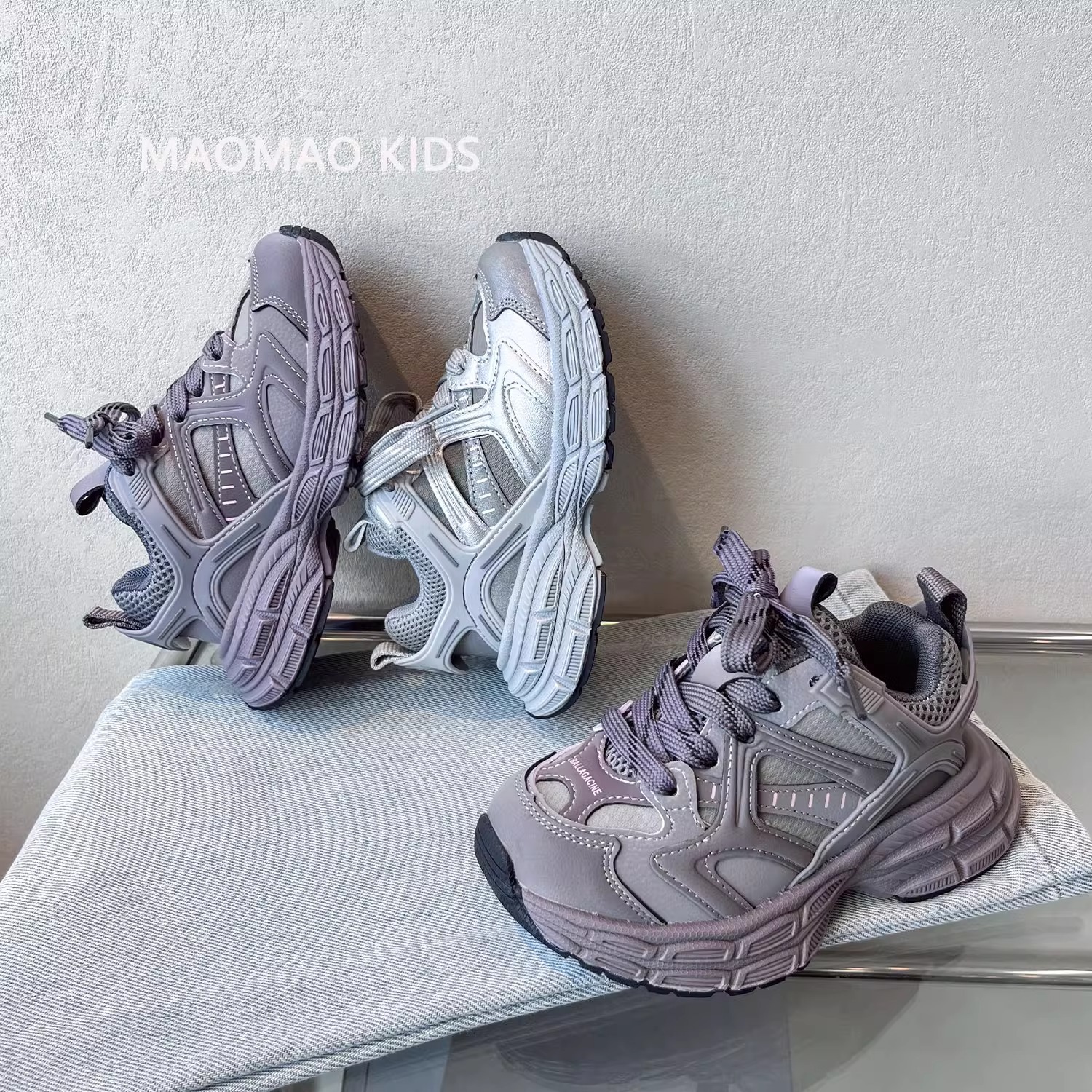 Girls' sneaker 2025 Spring New Boys' Torre Shoes Explosions Girls' Shoes Large Children's Running Shoes All-match