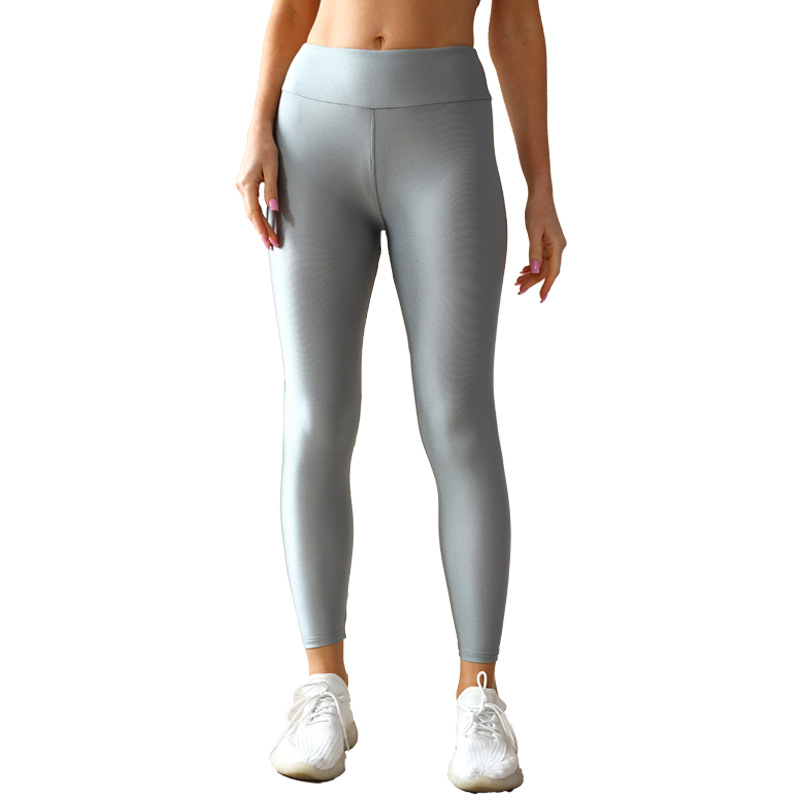 European and American Women's Soft Leggings Tight Pants Fitness Pants Yoga Pants Training Pants Running Pants Cropped Pants Women