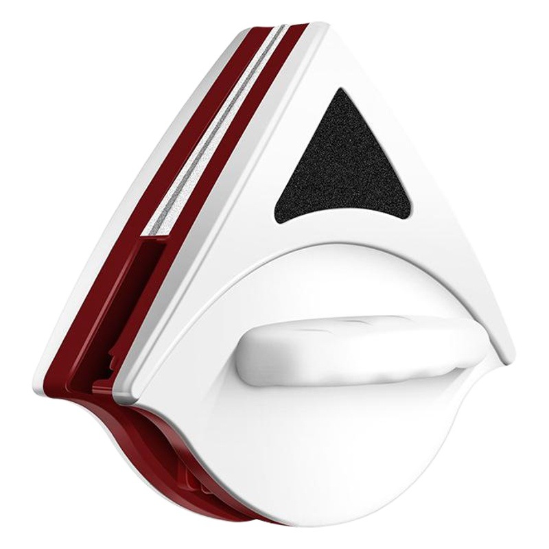 Home cross-border cleaning triangular magnetic double-sided high-rise glass wipe double-layer hollow glass window scraping artifact