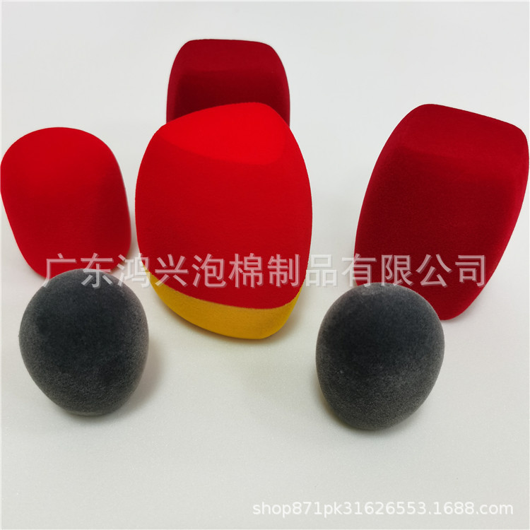 2025 Shock-Absorbing Anti-Spray Sponge Cover Professional Microphone Cover Thickened High-Density Microphone Accessories Sheath Cover