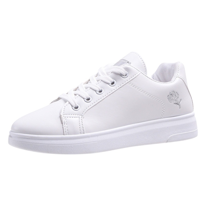 Korean style versatile student women's shoes flat sneakers 2023 autumn fashion sneaker low top white shoes casual shoes
