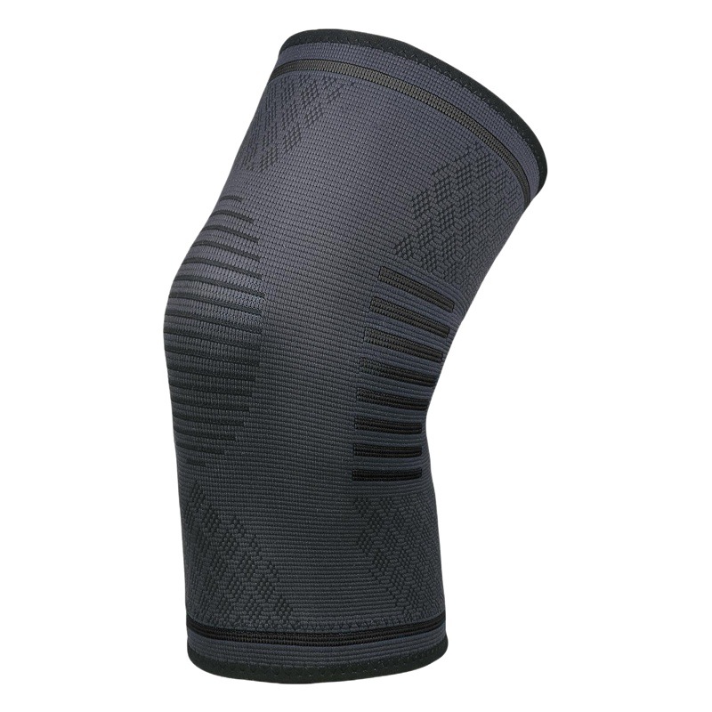 Sports Kneepad Wholesale Four Elastic Non-slip Warm Nylon Knitted Protector Outdoor Riding Mountaineering Knee Pad