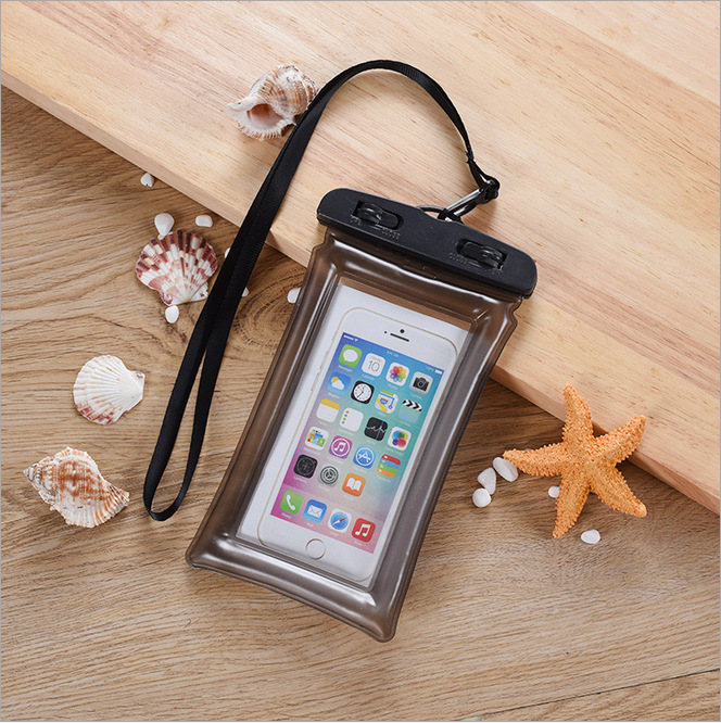 Picture of Airbag Mobile Phone Waterproof Bag Takeaway Rider Special Swimming Hot Spring Touchscreen Rainproof Sealed Bag Fixed LOGO