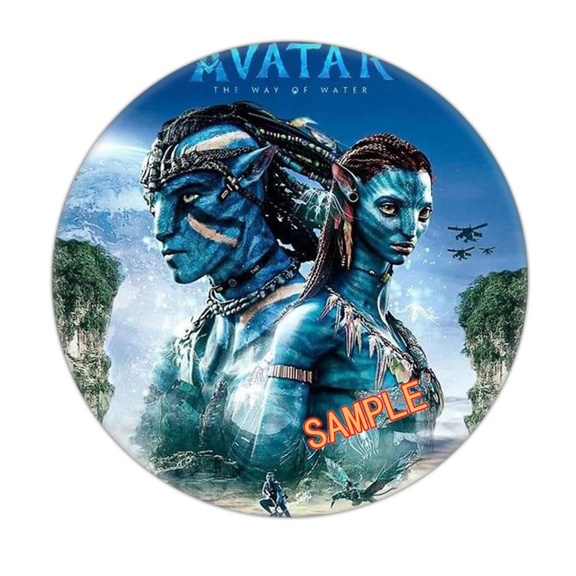 Picture of New Avatar 2 Movie Surrounding Badge Yum Tinplate Brooch 1-36