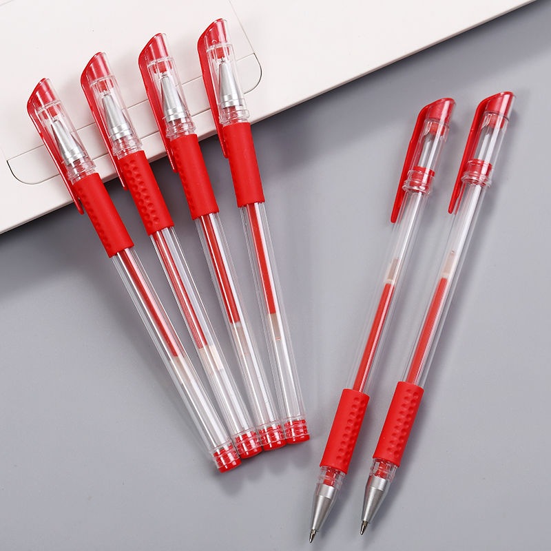 Picture of European Standard Gel Pen 0.5mm Bullet Needle Pen Ballpoint Pen Carbon Water Pen Signature Pen Office Examination Pen