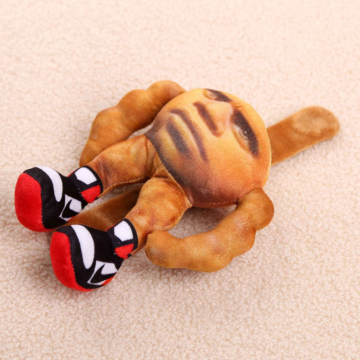 Picture of Ai Shan Hai Jing Tungtung Tungsahur Cross-Border Doll Toy Wooden Stick Plush Keychain Small Pendant