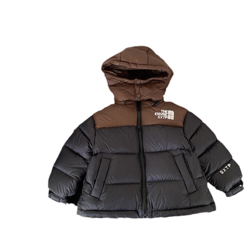 Picture of Children's Clothing Boys' Down Jacket 2024 New Style Winter Boys' Winter Clothing Western Style Thickened Hooded Coat Trendy