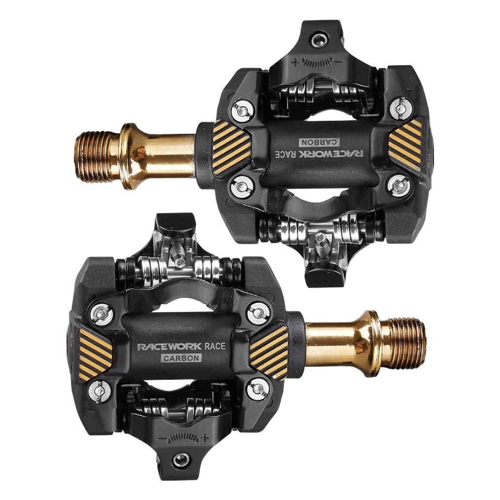 RACEWORK mountain bike lock pedal ultra-light self-locking DU bearing pedal pedal mountain bike lock pedal m8100