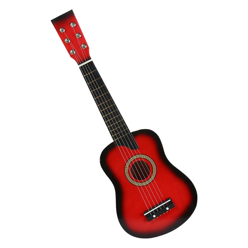 Source factory wholesale 25 inch children's acoustic guitar children's toys entry performance small guitar Amazon hot sale
