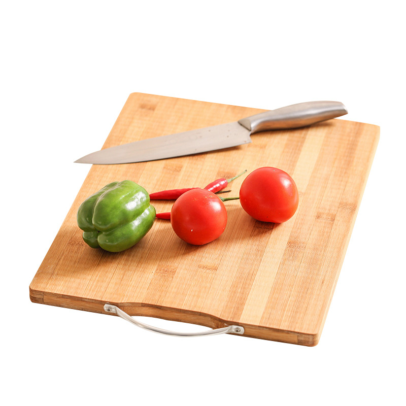 Picture of Practical Cutting Board Household Bamboo Sticky Board Fruit Kitchen Small Cutting Board Cutting Board Chopping Board Thickeneded Cutting Board Antibacterial