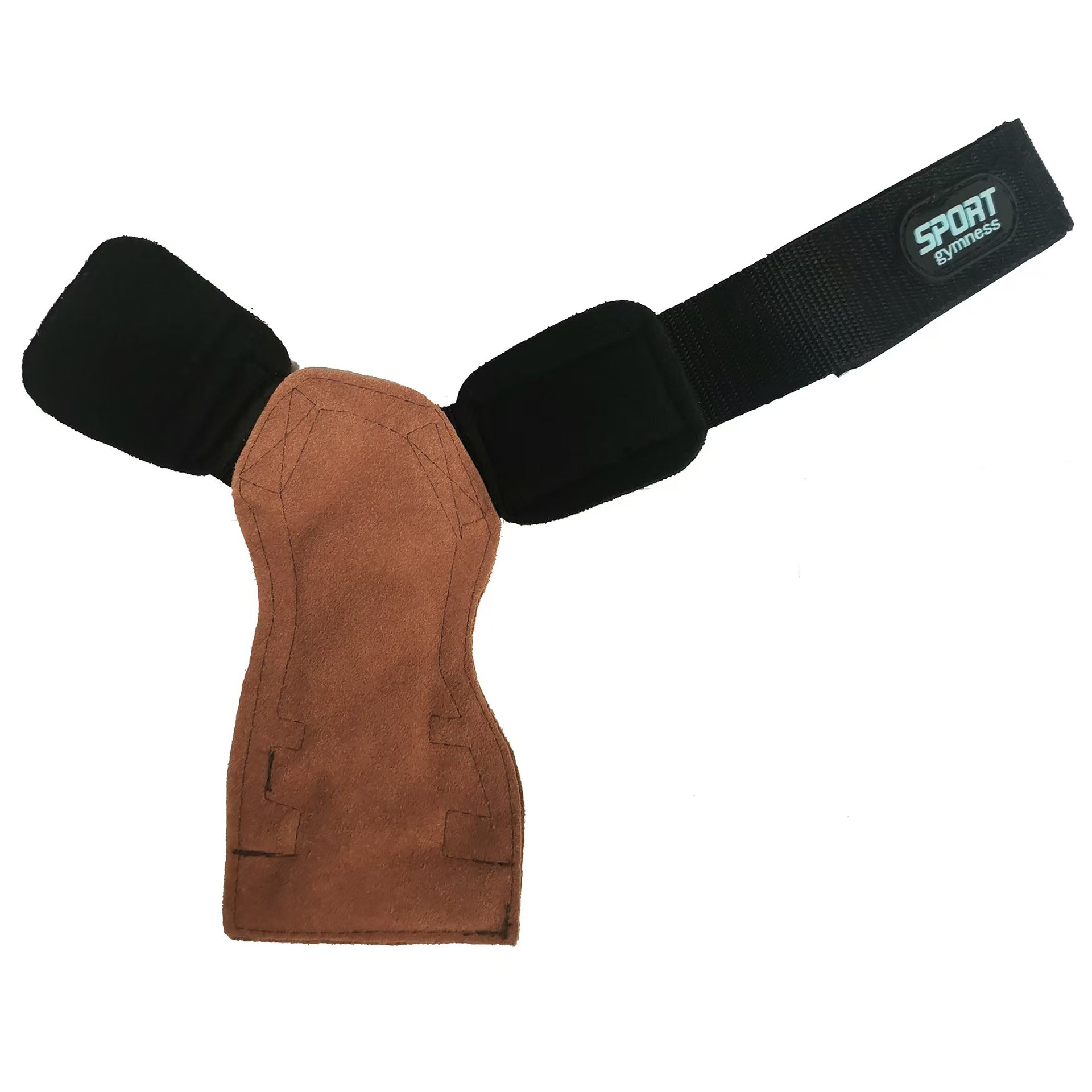 Picture of One Pair (Price) Cowhide WOD Squat Dumbbell Cowhide Gloves Weightlifting Fitness Gloves Breathable Sports Gloves