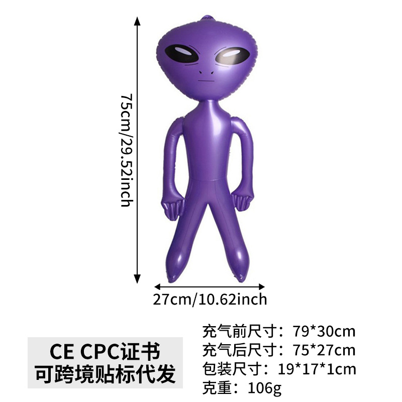 Picture of New Inflatable Halloween Toys Halloween Party Supplies Ornaments Pvc Light-Emitting Led Pumpkin Ghost Inflatable Model