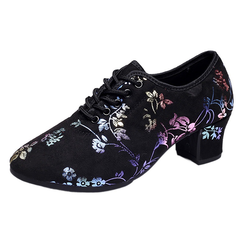 2023 New Latin Dance Shoes Women's Dance Shoes Square Dance Shoes Adult Ballroom Dance Modern Dance Women's Shoes