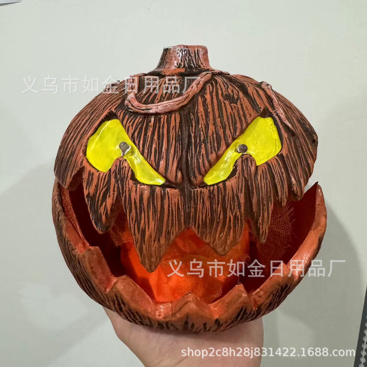 Halloween pumpkin Decorations Halloween pumpkin decoration courtyard garden lifting in stock