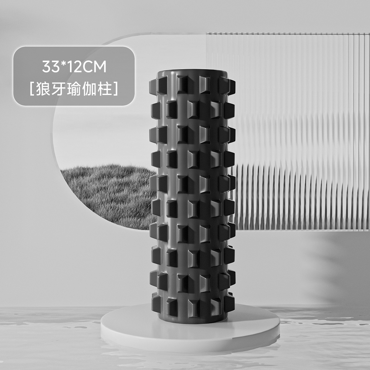 Picture of Foam shaft roller mace yoga supplies foam shaft muscle relaxation roller shaft stovepipe massage shaft yoga column