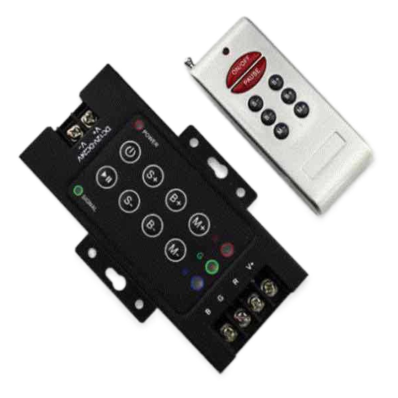 Factory 8-Key 30A Controller, Rgb 30A Controller, Rf 30A Controller, 8-Key Wireless 30A Control