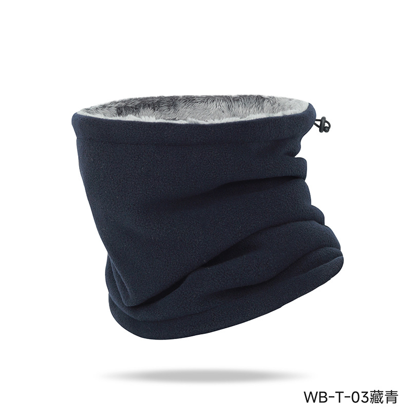 Picture of Winter Warm Scarf, Outdoor Sports Velvet Thickeneded Scarf, Windproof Polar Fleece, Adjustable Cycling Ski Mask